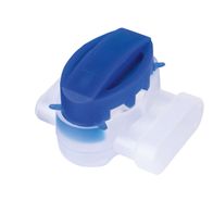 Kabelverbinder für Rasenmähroboter, Ansicht von schräg oben.