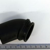 Absaugstutzen, Ansicht von der Seite, Länge ca. 10 cm, Breite ca. 6 cm.