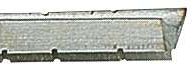 Langlochbohrer Ø 14 mm Scheppach, Ansicht von der Seite.