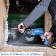 Hochleistungsbohrmaschine mit maximaler Schlagkraft und bis zu 5500 U/min