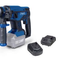 Scheppach Akku-Bohrhammer BCRH170-20ProS, inkl. Akku und Ladegerät, Ansicht von vorne.