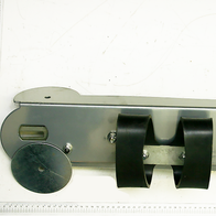 Scheppach-Mechanismus mit Rollenaufnahme für Handschutzkomponenten