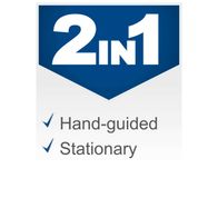 The Metal Band Saw MBS1200 by Scheppach features two operating modes: Hand-guided and Stationary. Perfect for precise metal cutting.