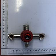 Scheppach-Regelventil mit integriertem Messinstrument, Typ 2321