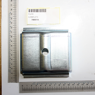 Klemmplatte von Scheppach, Artikelnummer 74003114. Gezeigt von vorne.