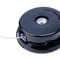 Fadenspule M8 Fadenstärke Ø 2x4000mm von Scheppach. Die Spule ist von oben gezeigt.