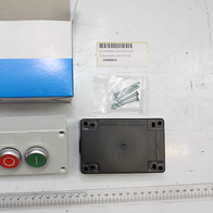 Scheppach Ein-Aus-Schalter (Teil A 55/E 28) mit Bedienelementen und Montageplatte