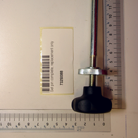 Stellbolzen kpl. Nur für Ersatz, Artikelnummer 73250068, gezeigt von der Seite.