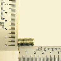 Scheppach-Gewindestift mit M10-Maßstabskala, Teil der Gewindebohrstift-Serie