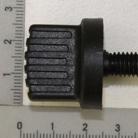Sterngriffschraube M8x15, Ansicht von der Seite.