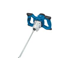 Handrührgerät PM1400 von Scheppach, 1400W, mit Mörtelquirl. Gezeigt von der Seite.