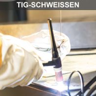 TIG-Schweissen mit dem 3in1 Kombi-Schweißgerät WSE4000-CUT Scheppach. Inklusive TIG-Schweissbrenner und Fußschalter für präzises Arbeiten.