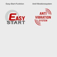 Das Benzin-Multifunktionsgerät PMT520 von Scheppach verfügt über eine Easy-Start-Funktion und ein Anti-Vibrationssystem für einfaches Starten und komfortables Arbeiten.