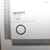O-Ring (Teil 148) mit Beschriftung und Barcode, Teilnummer 73190109