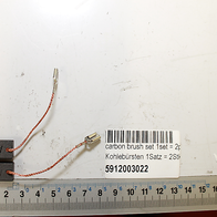 Kohlebürsten-Set (1 Satz = 2 Stück) mit Messingverbindung und Halterung