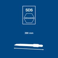 Hexagonale SDS-Schneidspaltmaße mit 390 mm Länge für SDS-Systemwerkzeuge
