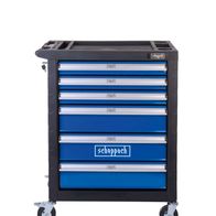 Scheppach-Werkstattwagen mit 70 Schubladen für Werkzeuge