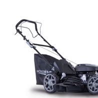 Scheppach Benzin-Rasenmäher BLM510-173S Woodster, Seitenansicht