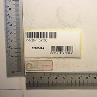 Indikatorteil (Teil 95) für Scheppach-Zeiger mit Barcode