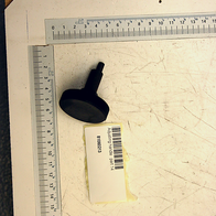 Justiergriff, Teil 14, auf weißem Hintergrund von oben fotografiert.