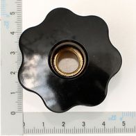 Scheppach-Sterngriffmutter mit integriertem Innengewinde, M12