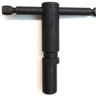 Scheppach Exzenterhebel mit Handgriff, Detailansicht