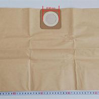 Skala mit Messfeld und integriertem Messobjekt auf Papier