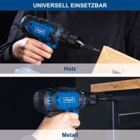 Multifunktionsbohrschrauber mit universeller Einsetzbarkeit für Holz- und Metallarbeiten