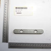 Scheppach-Platte mit zwei Bohrungen für Montagezwecke, Teil 3-108