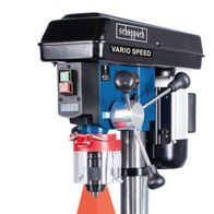 Tischbohrmaschine DP19Vario von Scheppach, seitliche Ansicht.