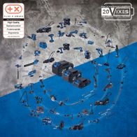 Set mit Akku-Werkzeugen für die 20V-X-Plattform inkl. hochwertiger Heckenschere und weiteren Multifunktionswerkzeugen für Garten und Heimarbeit, ausgezeichnet für Qualität, Bedienkomfort und Ergonomie