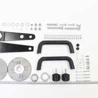 Scheppach-Zubehörset mit Schrauben, Muttern, Bolzen, Federn und Montagebauteilen