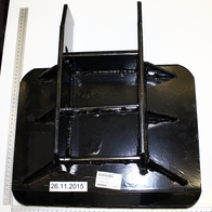 Tischplatte von Scheppach, Teil 4, gezeigt von oben.