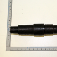 Scheppach-Werkzeugteil für Messerwelle, technisches Bauteil mit zwei Lagerabschnitten