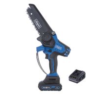 Akku-Gehölzschneider mit 150-mm-Kettensatz und Akku-Ladegerät für Scheppach BC-PS150X Set S