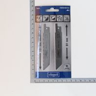 Scheppach-Metallsägeblatt (81 mm) mit 101 TPI auf Packung