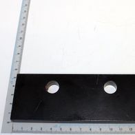Scheppach-Gleitplatte mit zwei Bohrungen für präzise Positionierung