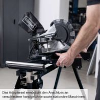 Adapter-Set für verschiedene handgeführte und stationäre Maschinen von Scheppach