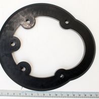 Scheppach Gummidichtung mit integrierten Halterungen für präzise Montage