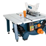 Tischkreissäge TS8 Dexter von Scheppach, seitliche Ansicht.