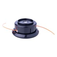 Scheppach-Laubsauger-Antrieb mit Spiralnadel und Motorabdeckung