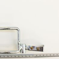 Scheppach Stophebel mit transparentem Gehäuse und Metallhalterung für präzise Positionierung