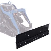 Scheppach-Planierschild (Dozer Blade) mit angehängtem Schutzblech