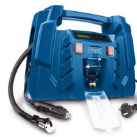 Scheppach tragbarer Kompressor mit LCD-Display und Zubehörset