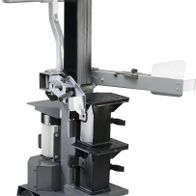 Holzspalter lv 90 Woodster inkl. Treibkeil und Spaltfächer. Frontansicht des stehenden Holzspalters.