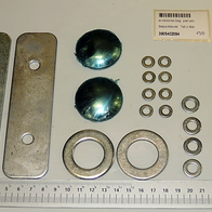 Scheppach-Accessoire-Set: Metallteile und Schrauben für mechanische Baugruppen, inkl. Rundscheiben und Muttern