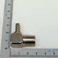 Scheppach-Winkelstück mit Gewinde, Maßstab für Vermessung