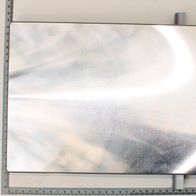 Weißes Brett, Aluminium