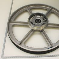 Scheppach-Bandrad mit integriertem Mechanismus, Bandrad unten Ø380x75