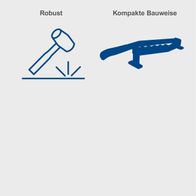 Der Spanmesser Scheppach ist robust und hat eine kompakte Bauweise. Er ist aus Gusseisen gefertigt und hat eine Klingenlänge von 220mm, eine Höhe von 590mm und eine Breite von 85mm.